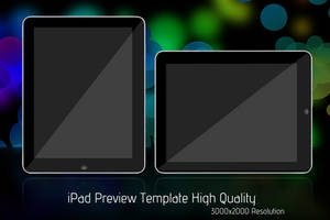 iPad Preview Template 3kX2k