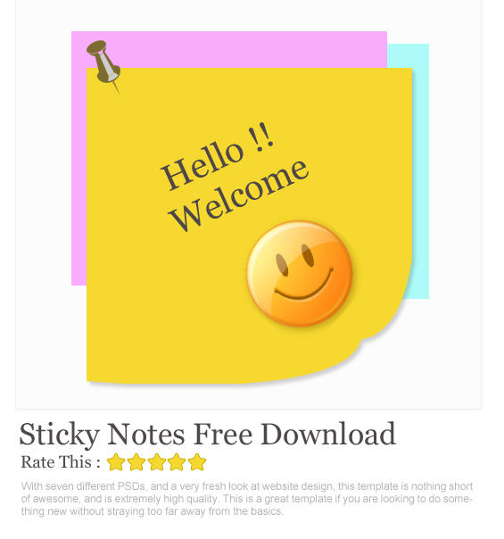Sticky Notes by pixaworld on DeviantArt