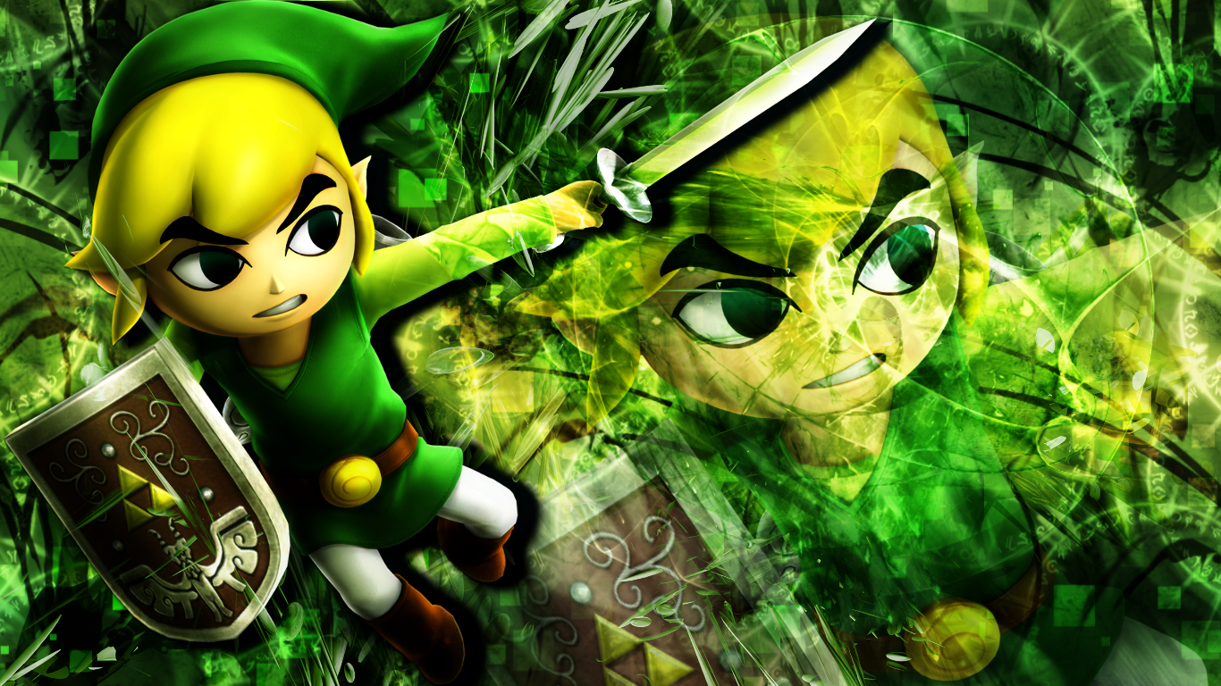 HWL - Toon Link - Wallpapers (PC) (free use) by Inoune on DeviantArt
