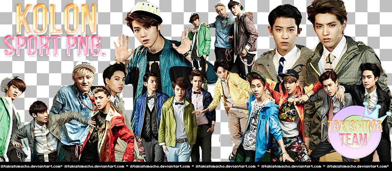 EXO KOLON SPORT PNG. Ver.