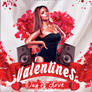 Valentine's Day Flyer V2 - FREE PSD Template