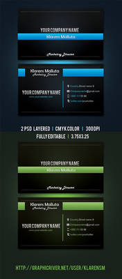 Simple Business Card - FREE PSD Template