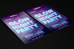 Glow Night Flyer FREE PSD Template