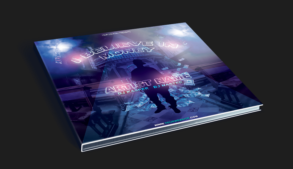 Church Mixtape CD Cover Free PSD Template
