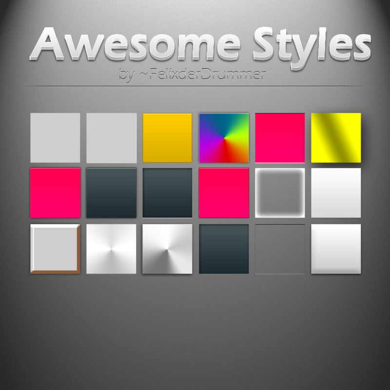 Awesome Styles (Set 1)