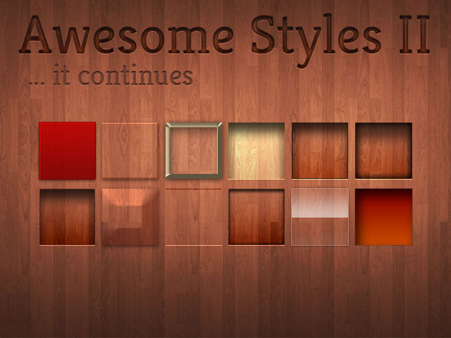 Awesome Styles (Set 2) by FelixderDrummer