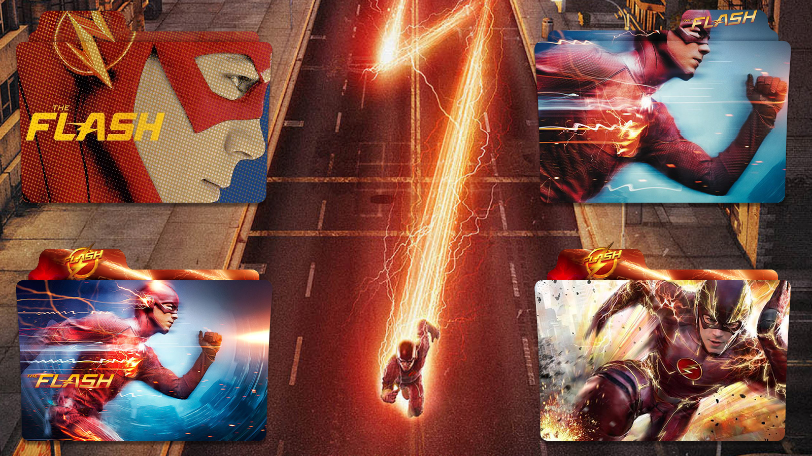 The Flash folder icon by nemeiis on DeviantArt