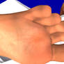 Manami's foot to face 5