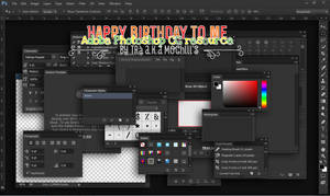 Happy birthday to me: Adobe Photoshop CC resources