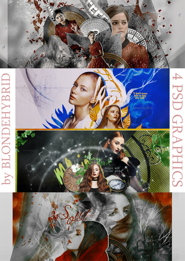 4 PSD GRAPHICS by blondehybrid on DeviantArt