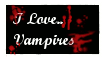 I love Vampires :Stamp: by Shelby-is-Crazy