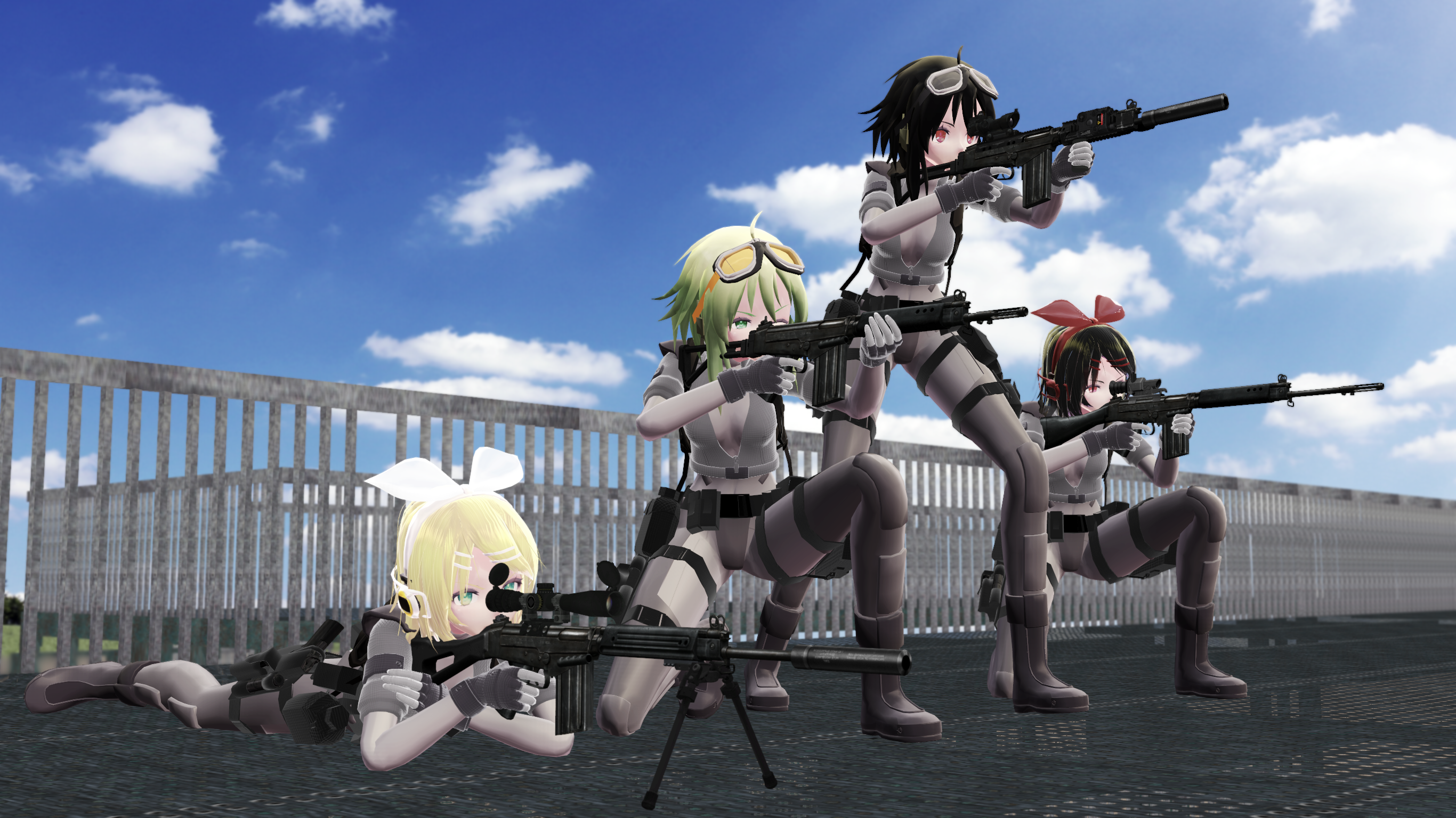 MMD FAL Pack DL by johneugene on DeviantArt