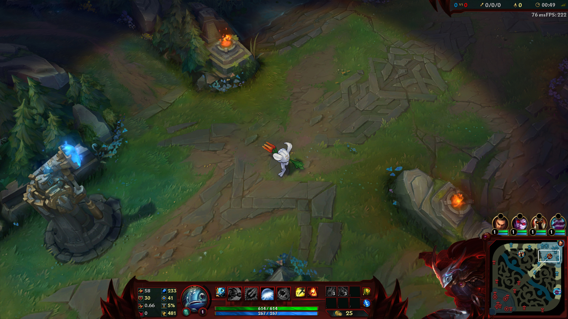 League of Legends Blood Moon Yasuo Overlay