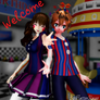 [MMD] FNaF - BB and JJ + Pose DL