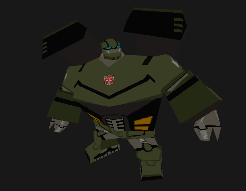 Transformers Animated NDS Bulkhead by NaruHinaFanatic on DeviantArt