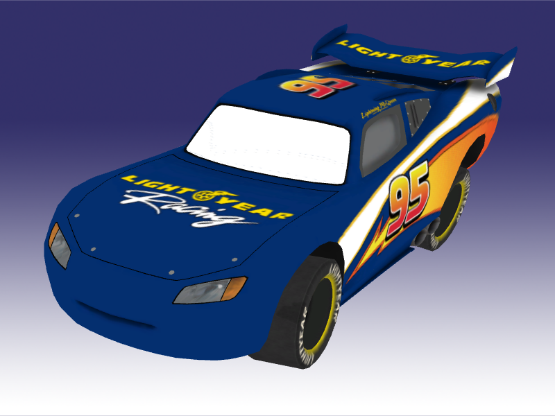 Cars 2 VG Mod Lightyear Lightning by NaruHinaFanatic on DeviantArt