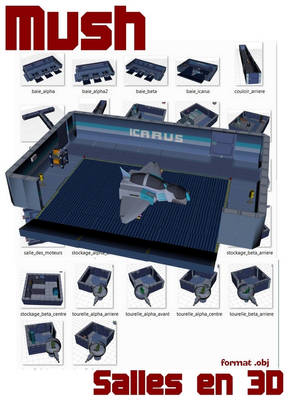 Salles Mush 3D - Rooms Mush 3D (FanArt)