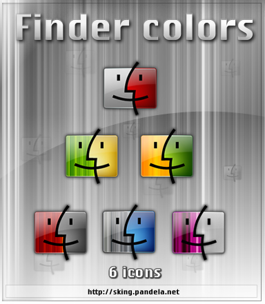 Finder Colors for dock