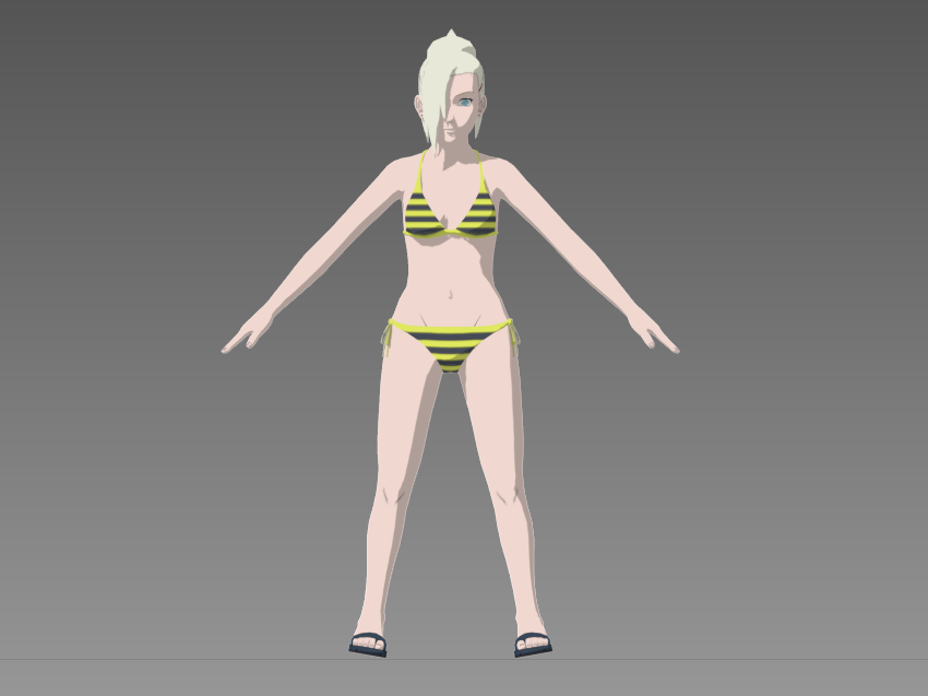 Ino Swimsuit OBJ