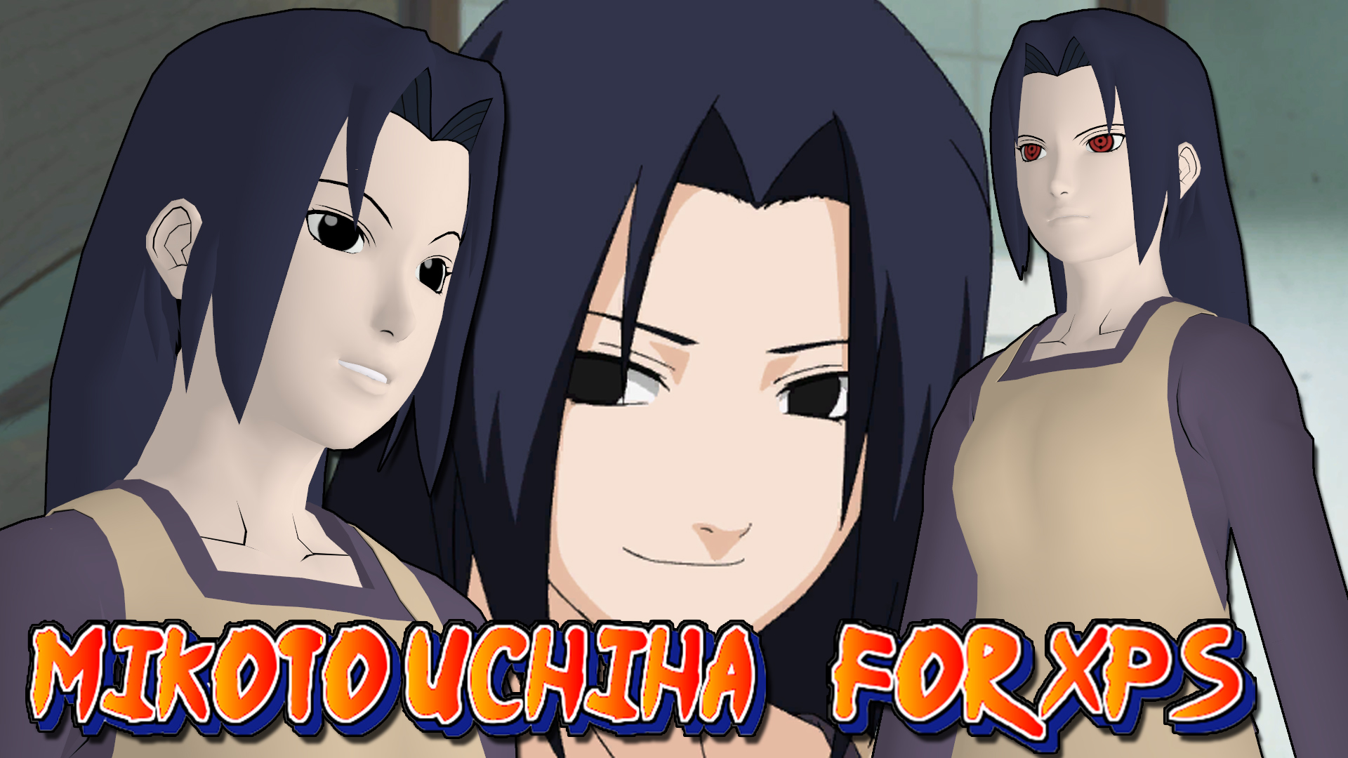 Naruto UNS3 Modelmod - Mikoto Uchiha FOR XPS!!