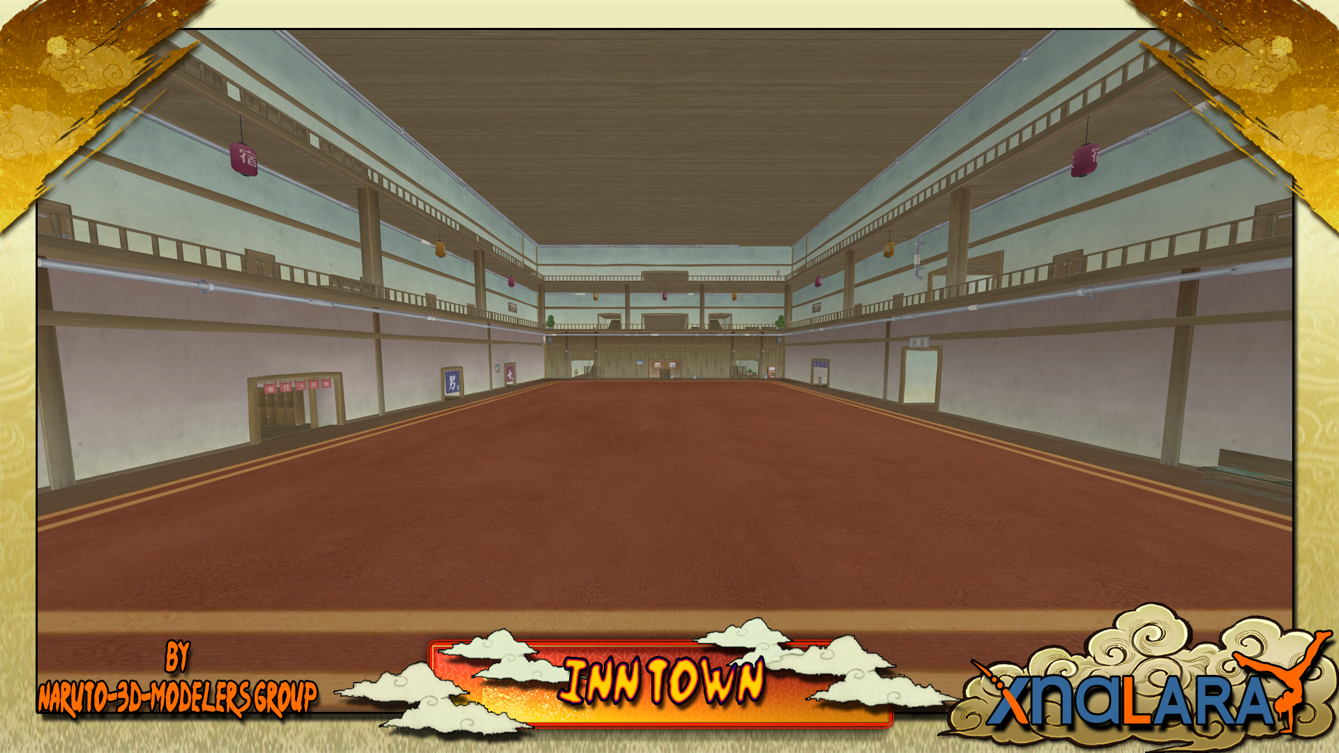 Naruto Stage - Inn Town (FOR XPS)