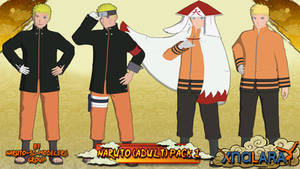 Naruto - Naruto Uzumaki (Adult) PACK 1 FOR XPS!!