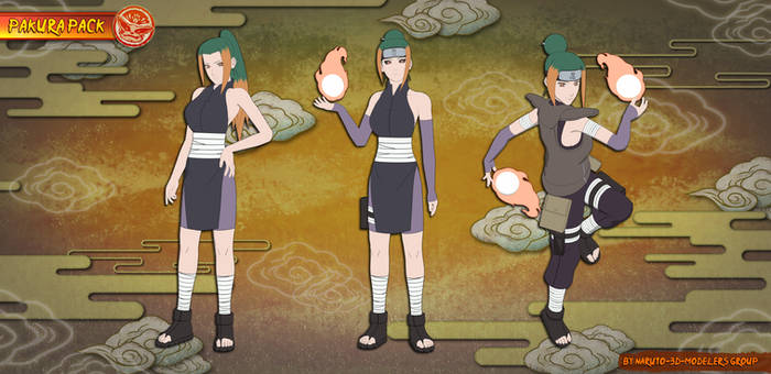 Naruto - Pakura PACK (Ver. 1.0) FOR XPS!!