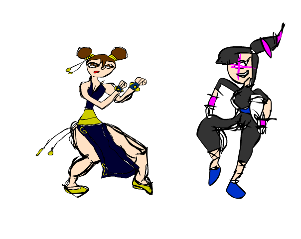 Chun li vs juri part 1 by MsGraziosa on DeviantArt