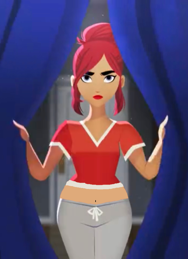 Carmen looks amazing and foxy in her pjs by warriorlead9999 on DeviantArt