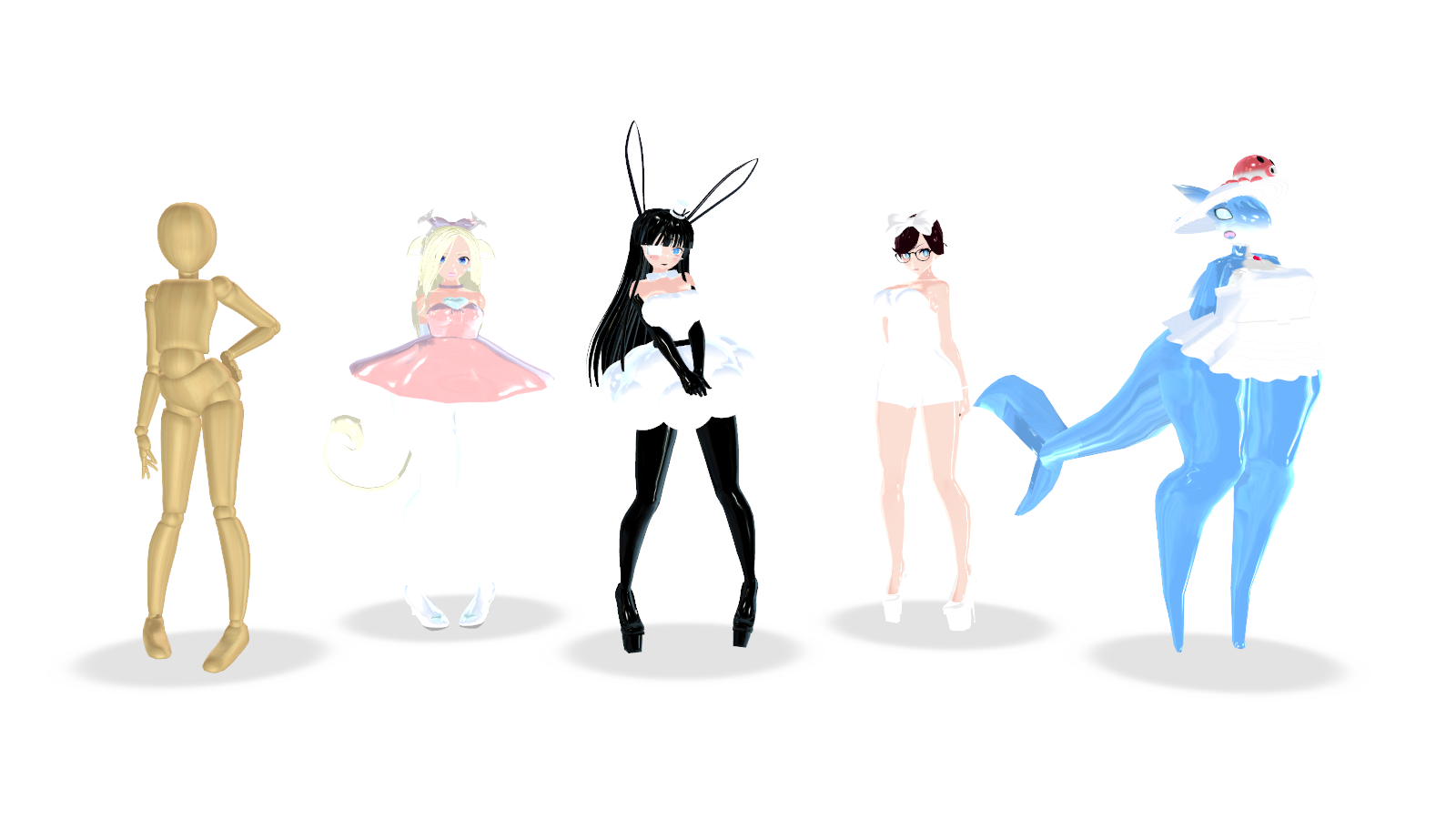 MMD - Pose Pack 1 DL by Catty-Mintgum on DeviantArt