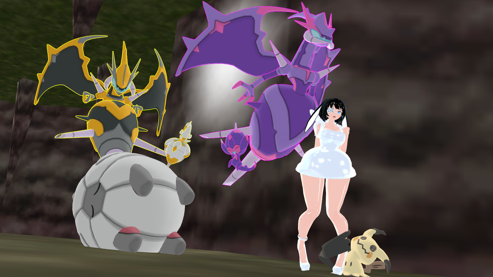 MMD DL) Pokemon (Nintendo 3DS/Switch) Kyurem by Lilothestitch on