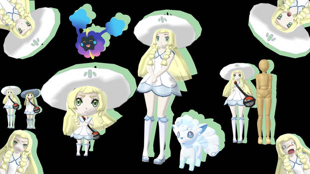 MMD - Plus Size Lillie And Nendoroid *DL*