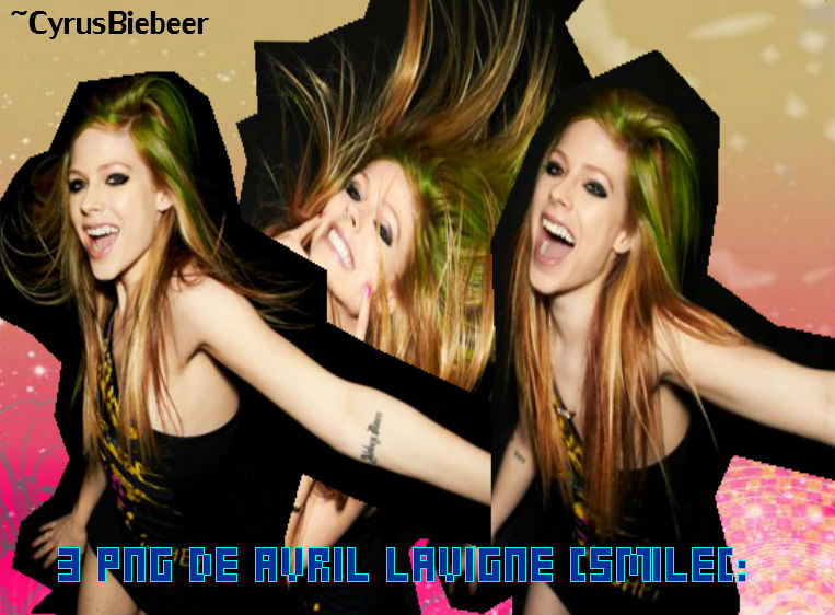 Pack Png De Avril Lavigne :3'