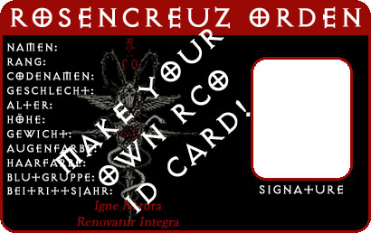 RCO ID Card - Editable