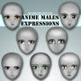 Anime Males Expressions