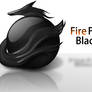 FireFox Black Dock Icon
