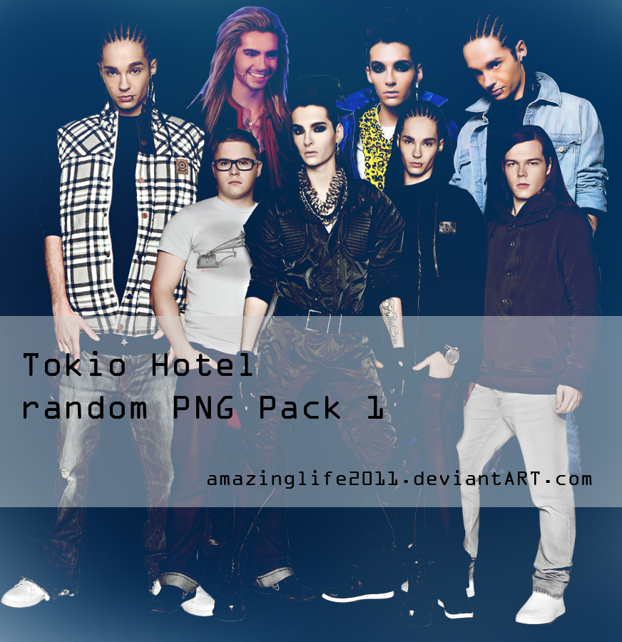 Tokio Hotel Random PNG pack - 1