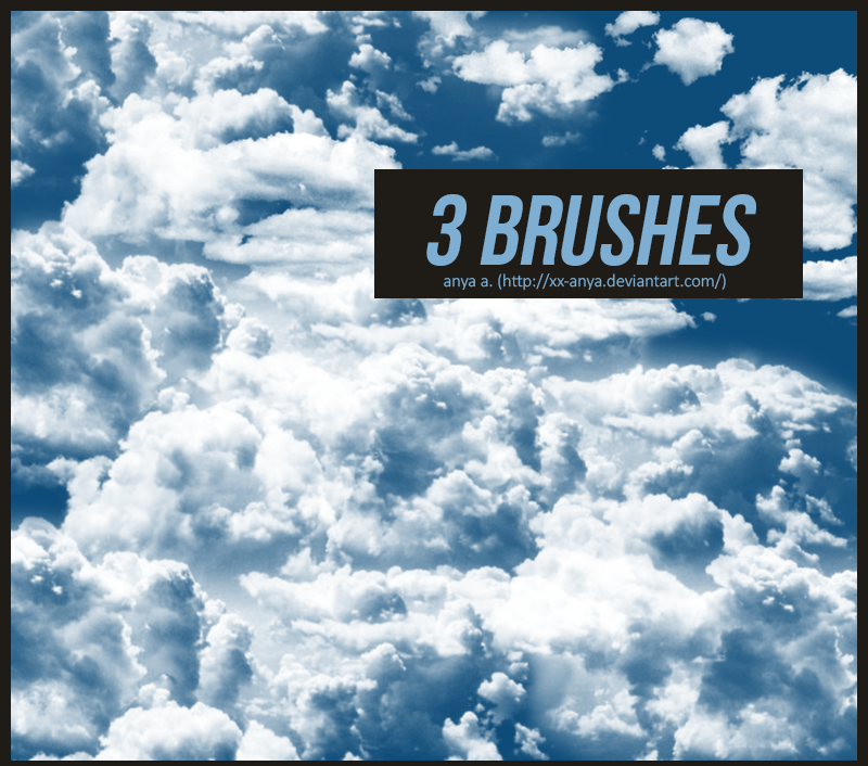 Brushes, Clouds