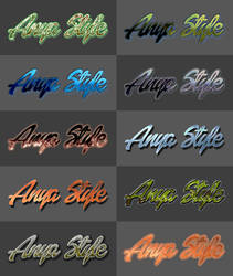 Text Styles #2,