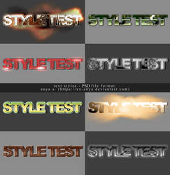 Text Styles #3,