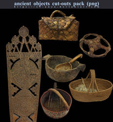 Ancient Objects Pack, PNG