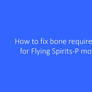 [MMD Tutorial] Flying Spirits-P bone requirements