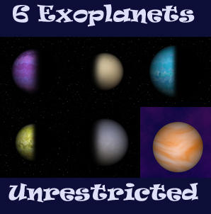 6 Exoplanets Unrestricted Stock