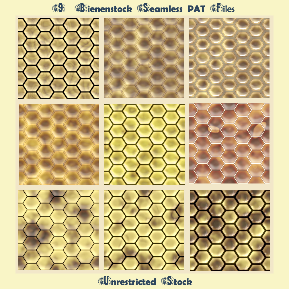 9 Bienenstock Seamless PAT Files