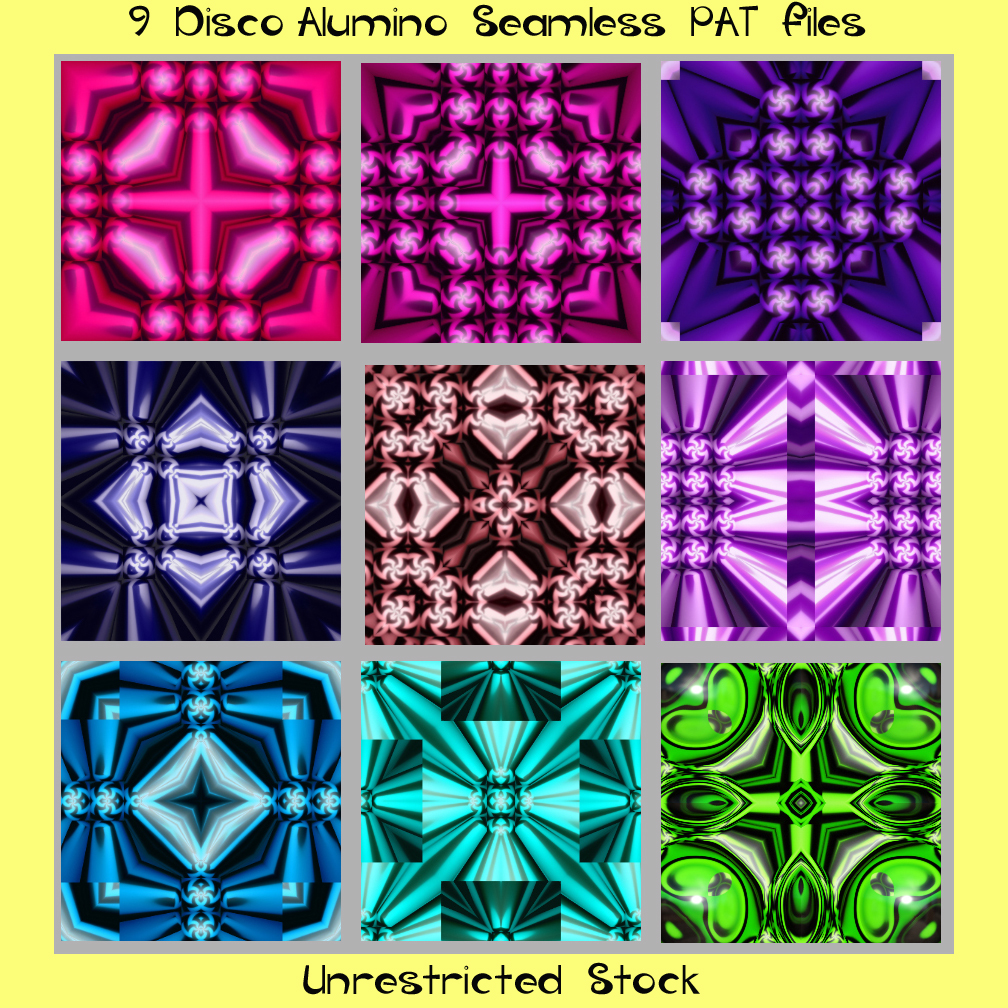 9 Disco Alumina Seamless PAT Files