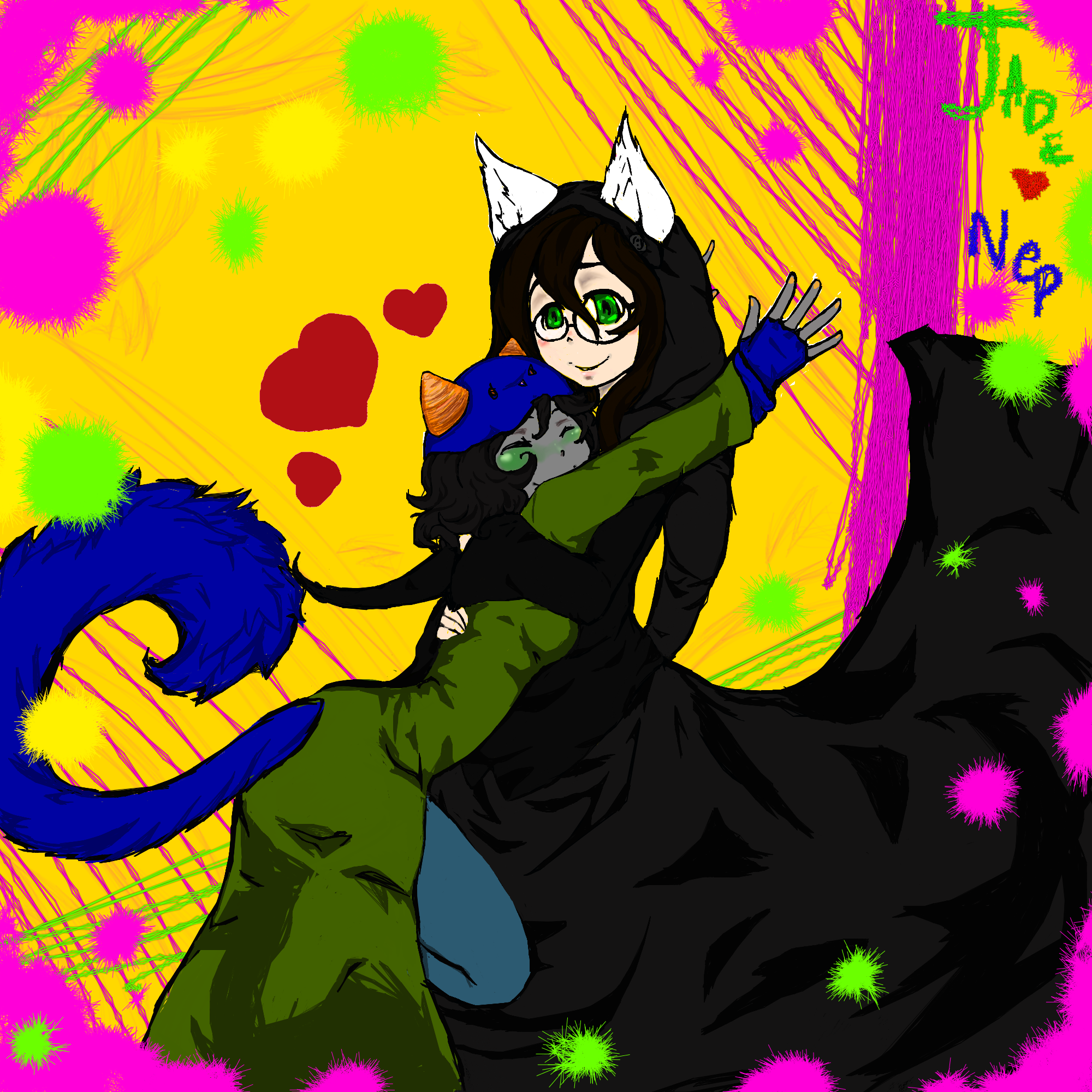 Jade and Nepeta...