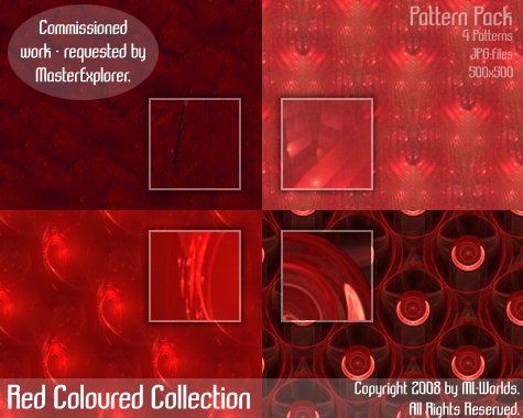 Red Coloured Collection