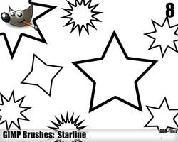 Starline Brushes - Gimp