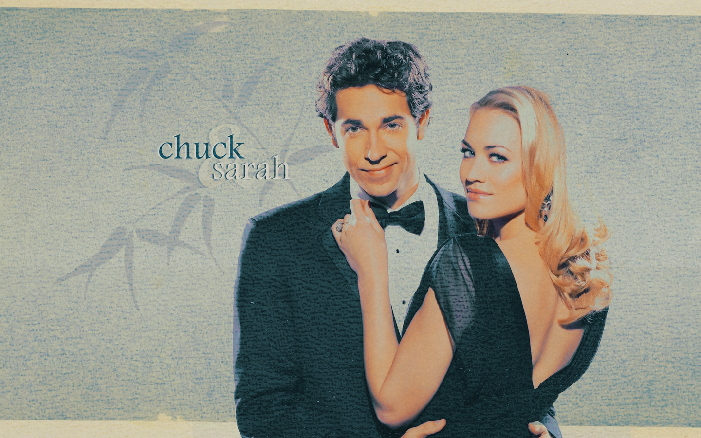 Chuck and Sarah wallpaper