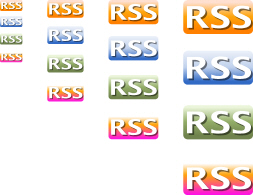 My Custom RSS Buttons